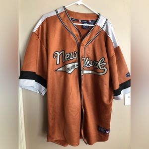 Vintage 1996 NEW YORK PLAYERS  City Series Jersey Shirt  Size 2XL
